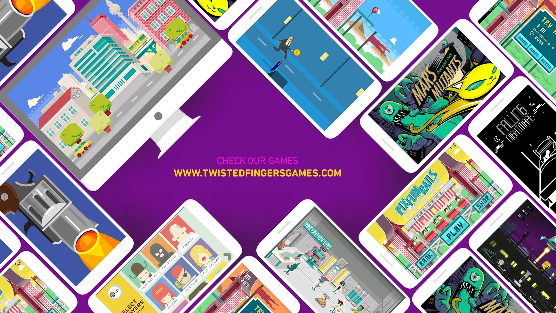 Twisted Fingers Games Titles